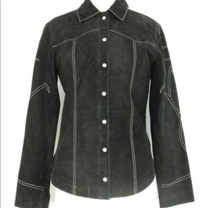 Révue suede cowboy long sleeve